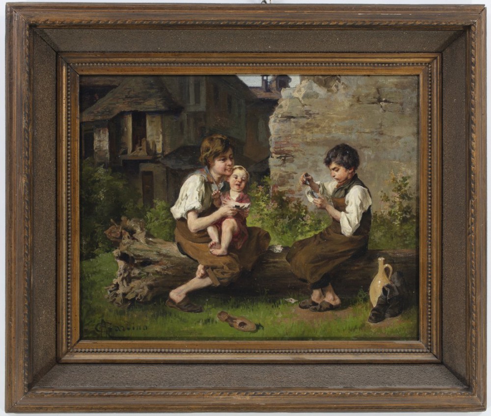 rodolfo gardino: Giocando a carte